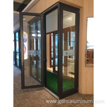 Powder coated Aluminium glass windows and doors profiles